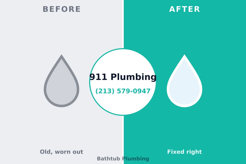 Before and after: plumbing company Poynette, WI